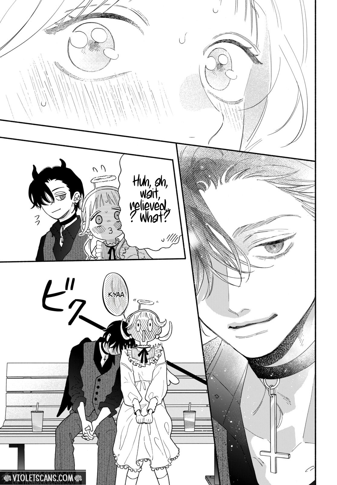 The Pure Love of the Fallen Angel Komori-kun Chapter 5.2 - Page 14