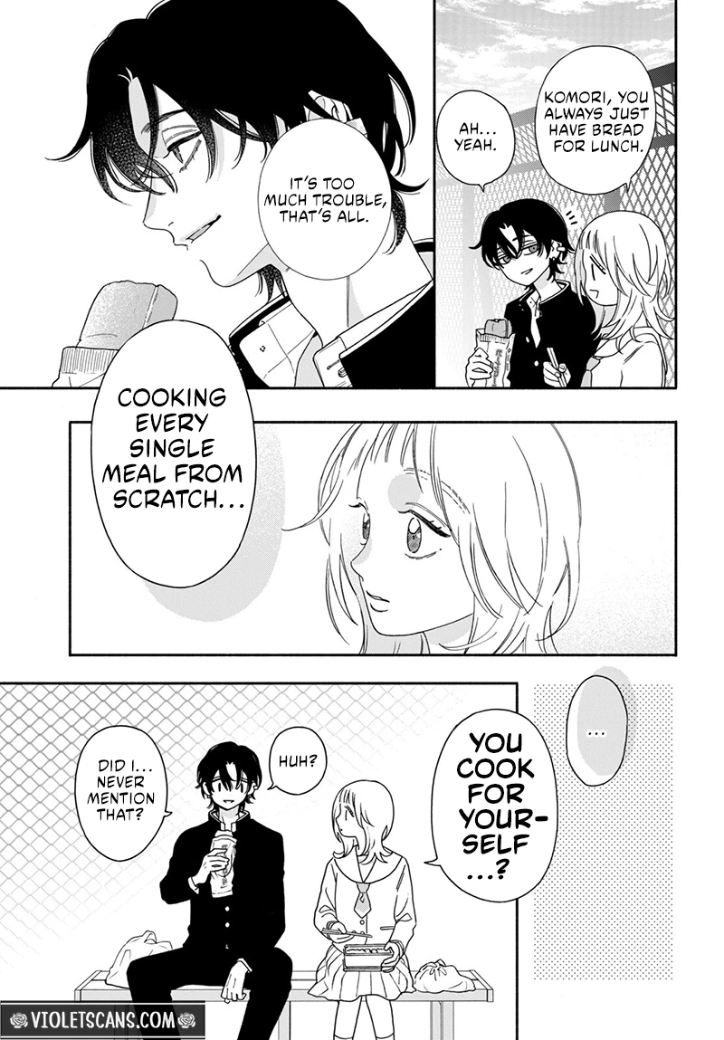 The Pure Love of the Fallen Angel Komori-kun Chapter 7.1 - Page 8
