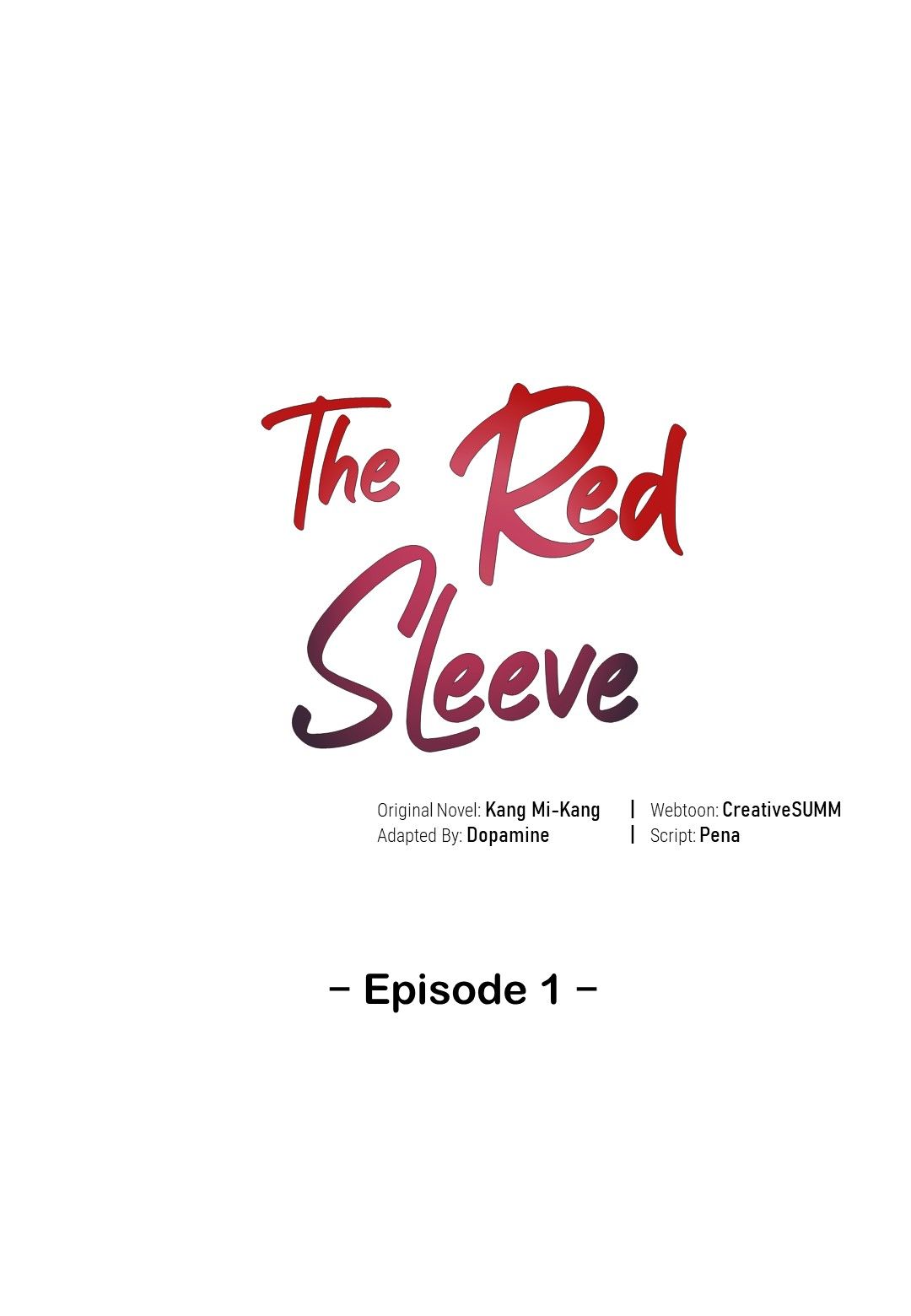 The Red Sleeve Chapter 1 - Page 1