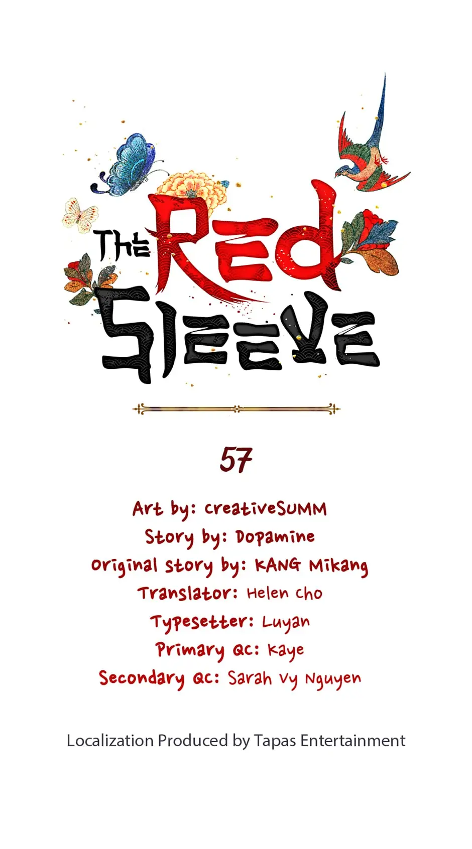 The Red Sleeve Chapter 57 - Page 1