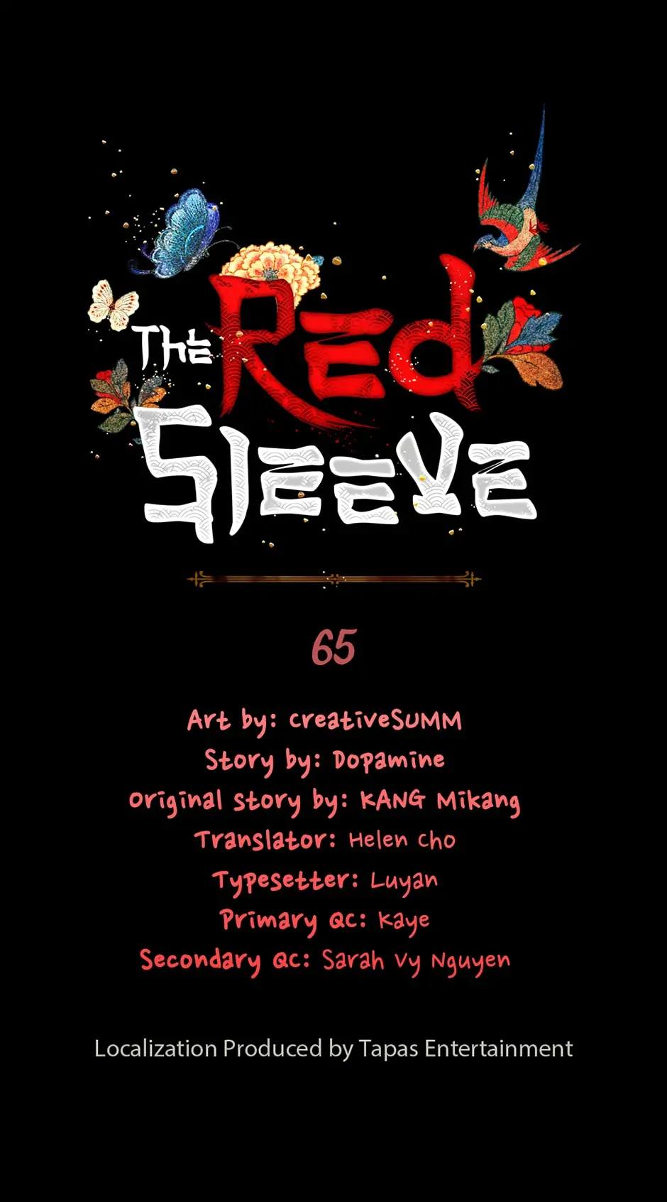 The Red Sleeve Chapter 65 - Page 1