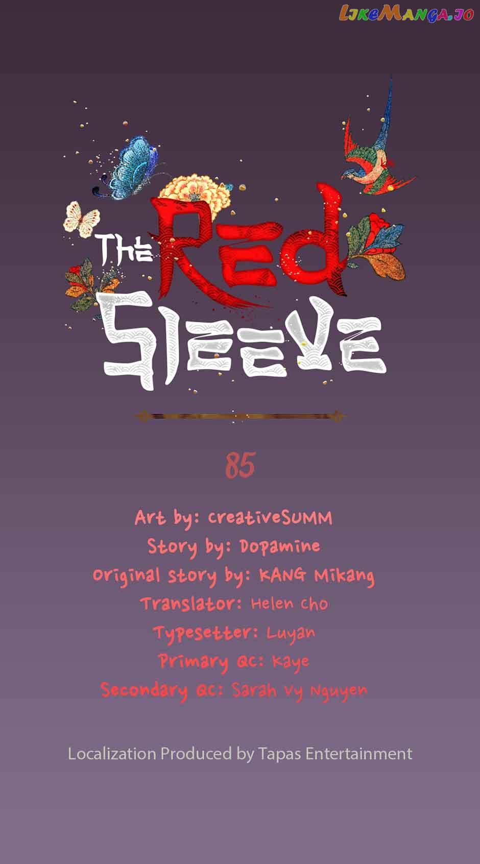 The Red Sleeve Chapter 85 - Page 1