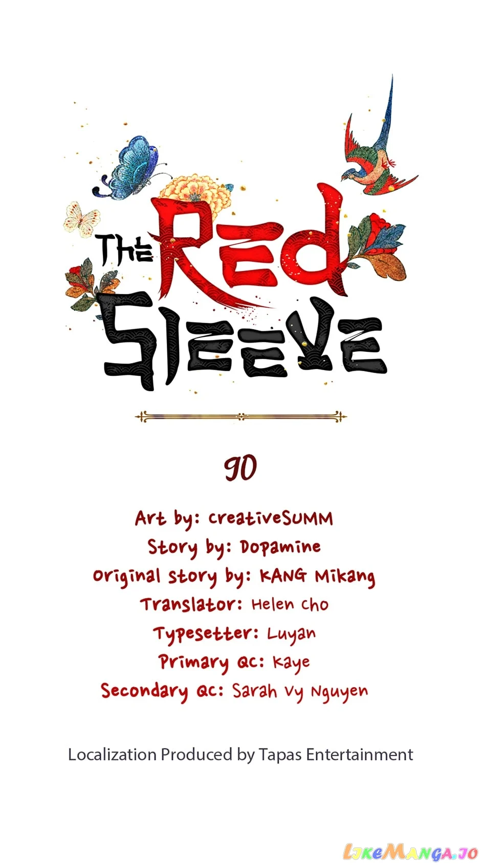 The Red Sleeve Chapter 90 - Page 1