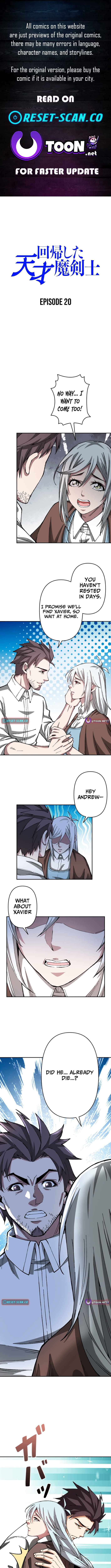 The Regressed Genius Magic Swordsman Chapter 20 - Page 1