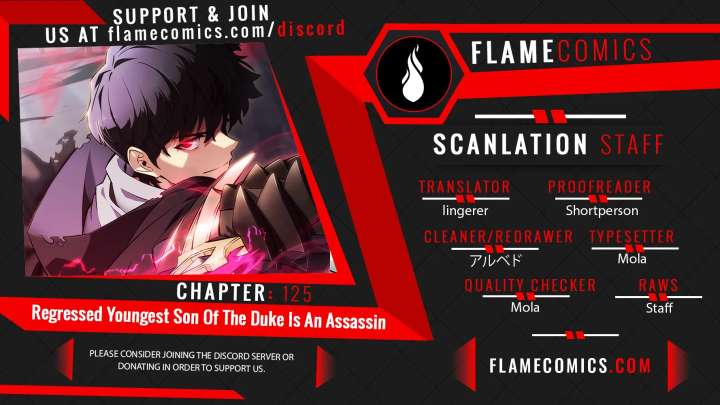 The Regressed Son of a Duke is an Assassin Chapter 125 - Page 1