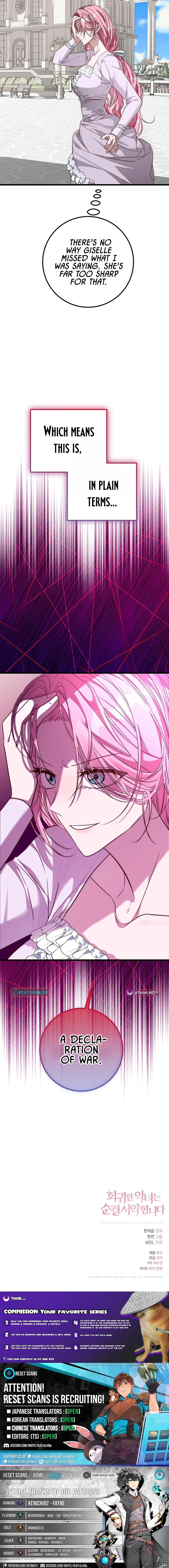 The Regressed Villainess Takes a Vow of Chastity Chapter 45 - Page 20
