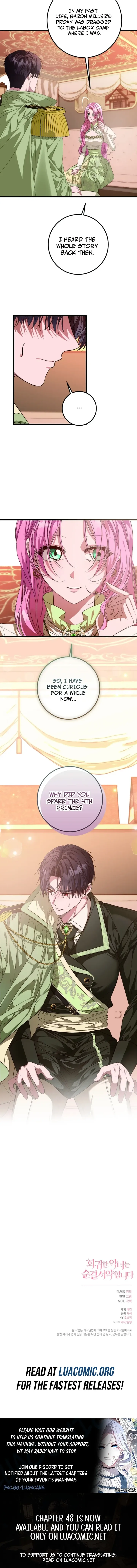 The Regressed Villainess Takes a Vow of Chastity Chapter 47 - Page 9