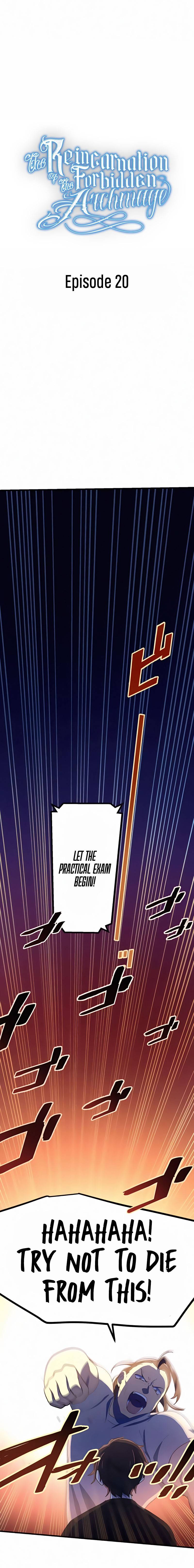 The Reincarnation of the Forbidden Archmage Chapter 20 - Page 3