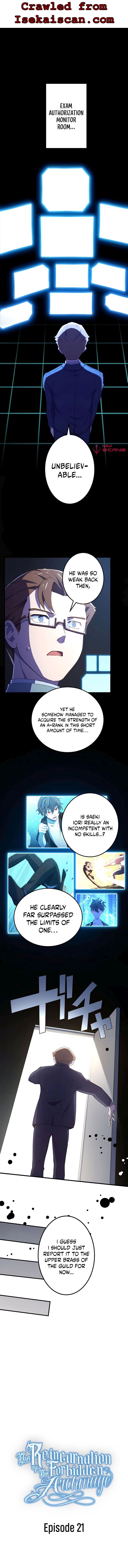 The Reincarnation of the Forbidden Archmage Chapter 21 - Page 3