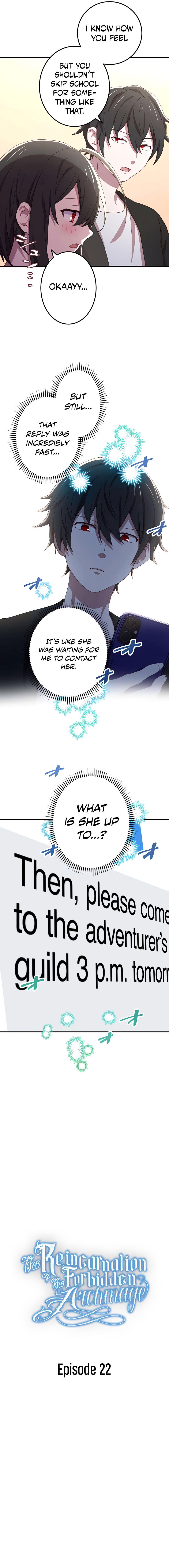 The Reincarnation of the Forbidden Archmage Chapter 22 - Page 8