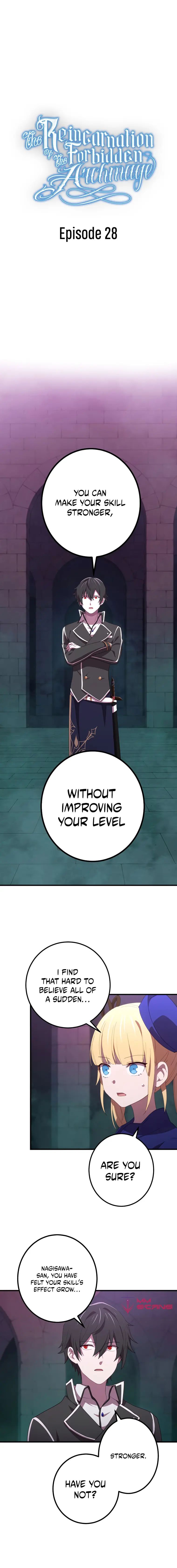 The Reincarnation of the Forbidden Archmage Chapter 28 - Page 1