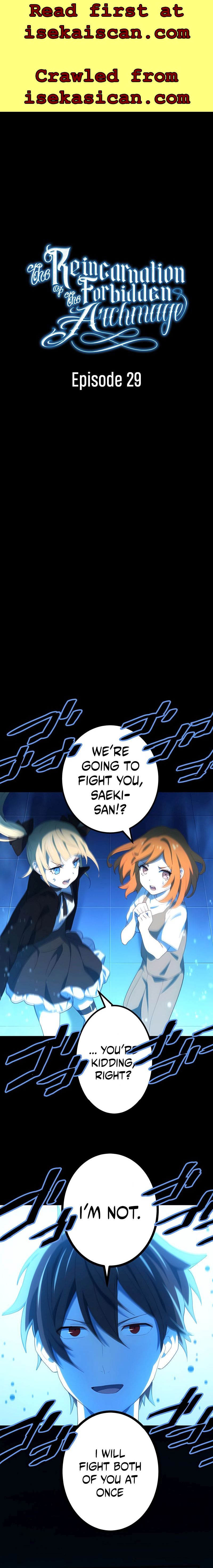 The Reincarnation of the Forbidden Archmage Chapter 29 - Page 3