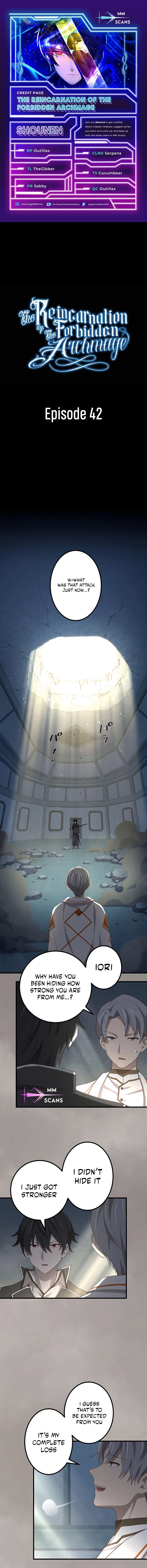 The Reincarnation of the Forbidden Archmage Chapter 42 - Page 1