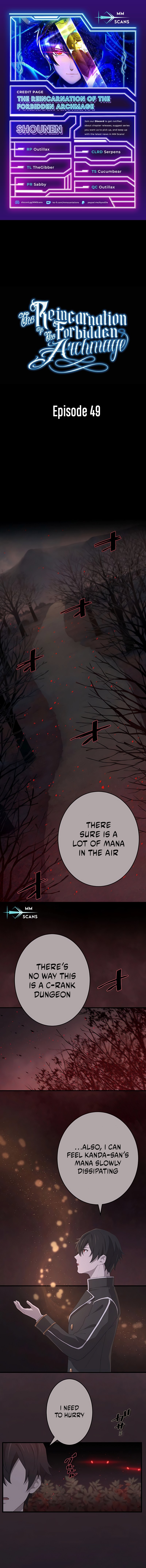 The Reincarnation of the Forbidden Archmage Chapter 49 - Page 1