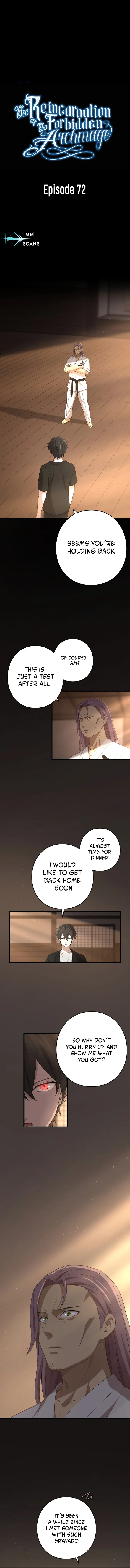 The Reincarnation of the Forbidden Archmage Chapter 72 - Page 1