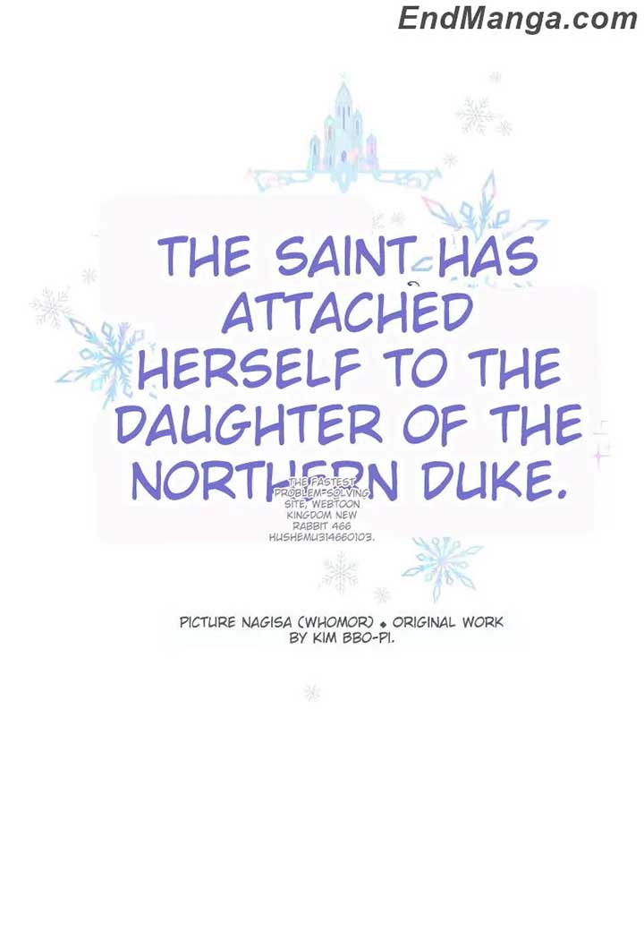 The Saintess Became the Northern Grand Duke’s Daughter Chapter 17 - Page 1