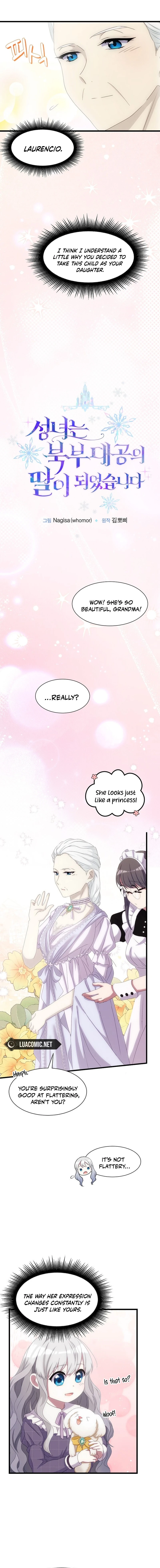 The Saintess Became the Northern Grand Duke’s Daughter Chapter 26 - Page 7