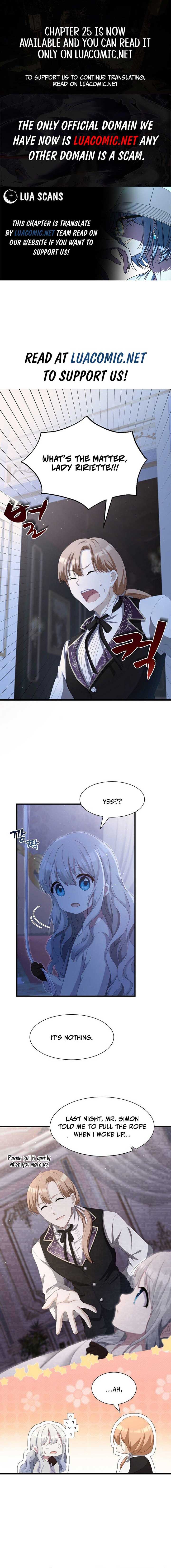 The Saintess Became the Northern Grand Duke’s Daughter Chapter 7 - Page 1