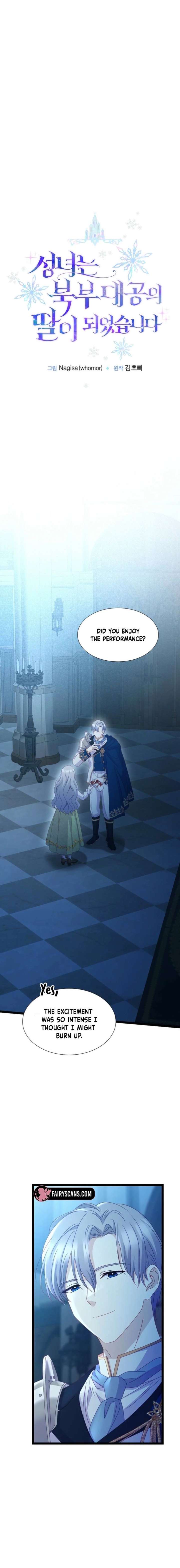 The Saintess Became the Northern Grand Duke’s Daughter Chapter 85 - Page 9