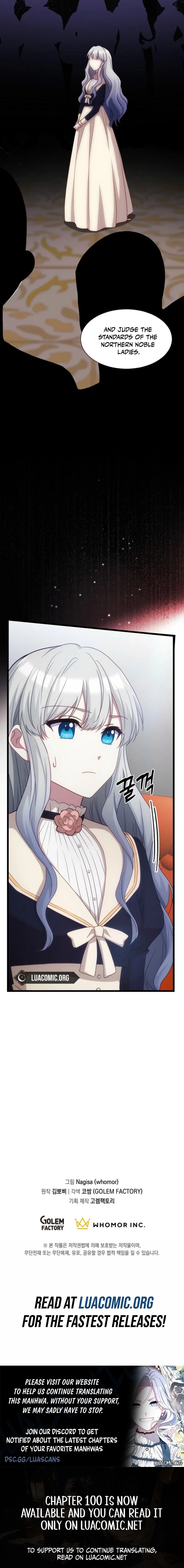 The Saintess Became the Northern Grand Duke’s Daughter Chapter 99 - Page 12