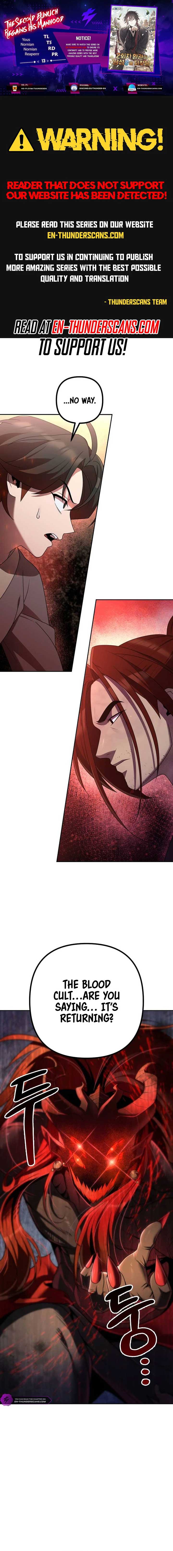 The Second Eunuch Regains His Manhood Chapter 13 - Page 1