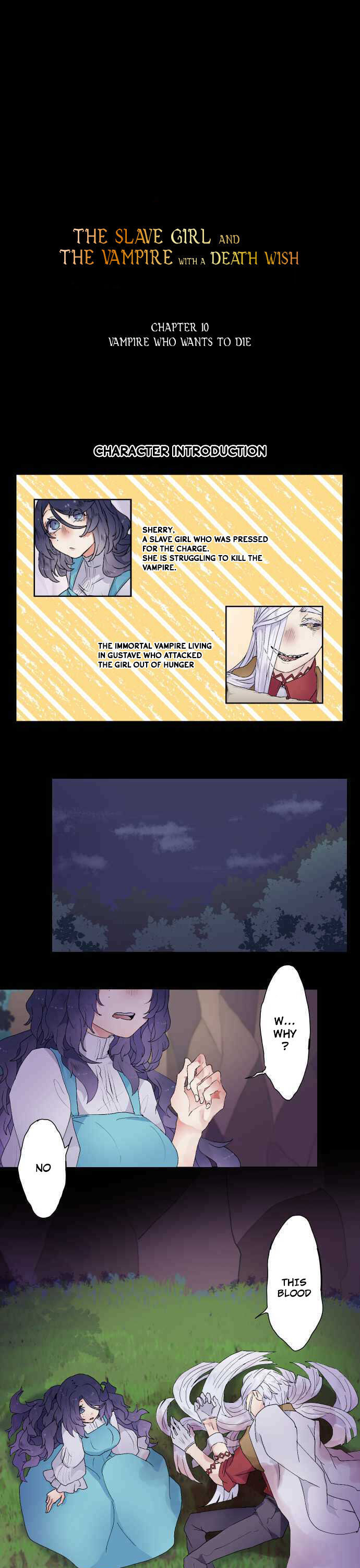 The Slave Girl And The Vampire With A Death Wish Chapter 10 - Page 2