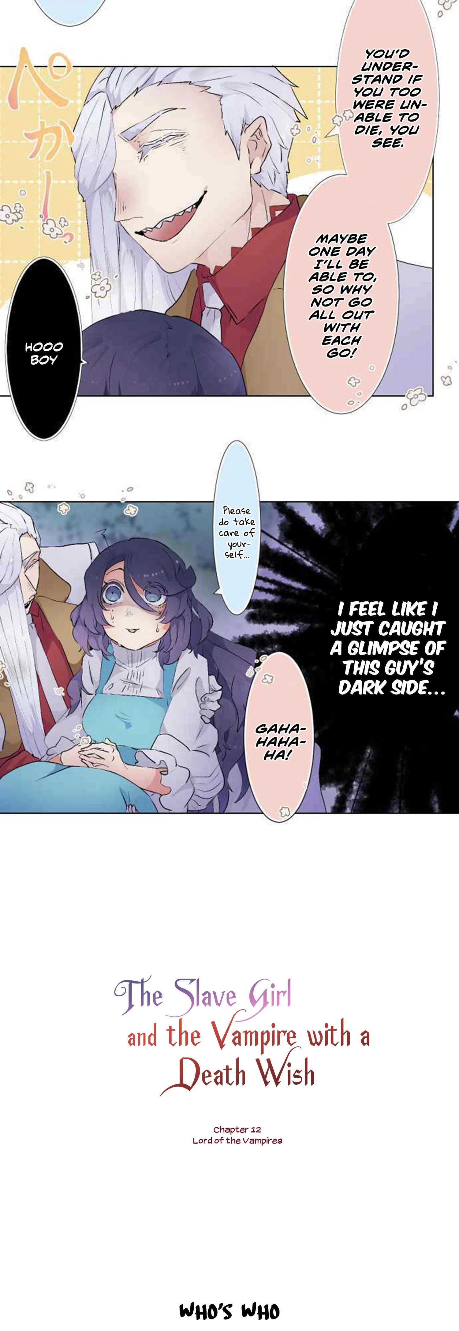 The Slave Girl And The Vampire With A Death Wish Chapter 12 - Page 2