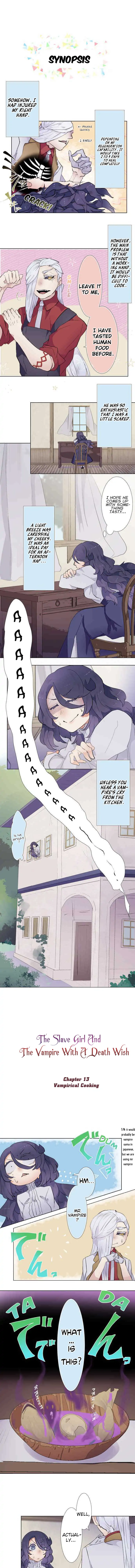 The Slave Girl And The Vampire With A Death Wish Chapter 13 - Page 2