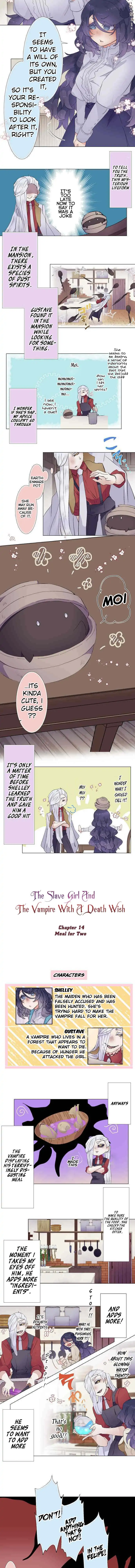 The Slave Girl And The Vampire With A Death Wish Chapter 14 - Page 2