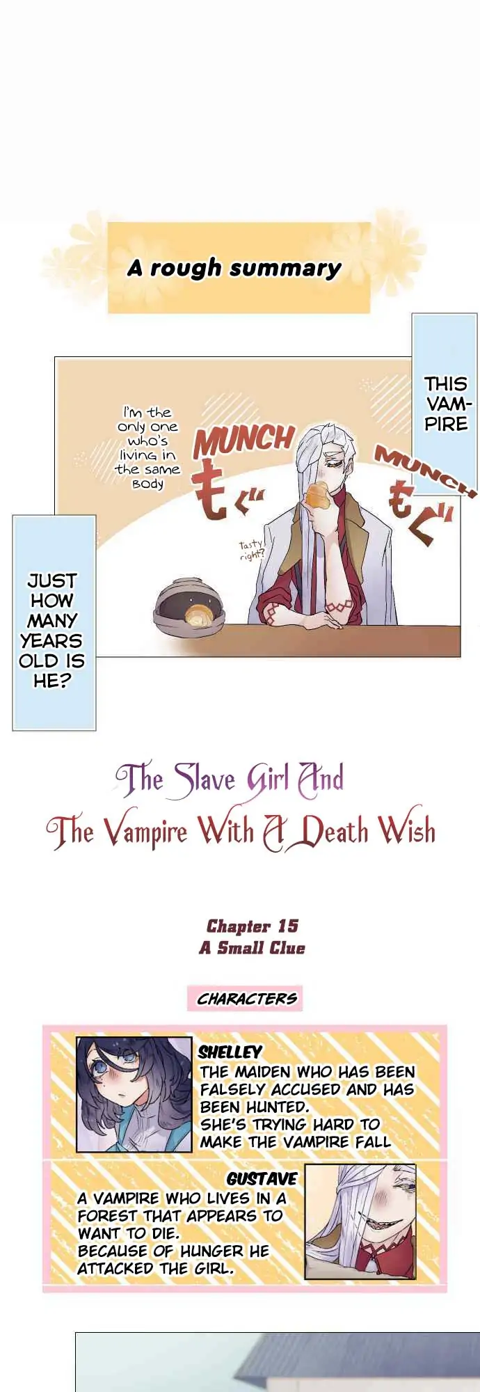 The Slave Girl And The Vampire With A Death Wish Chapter 15 - Page 2