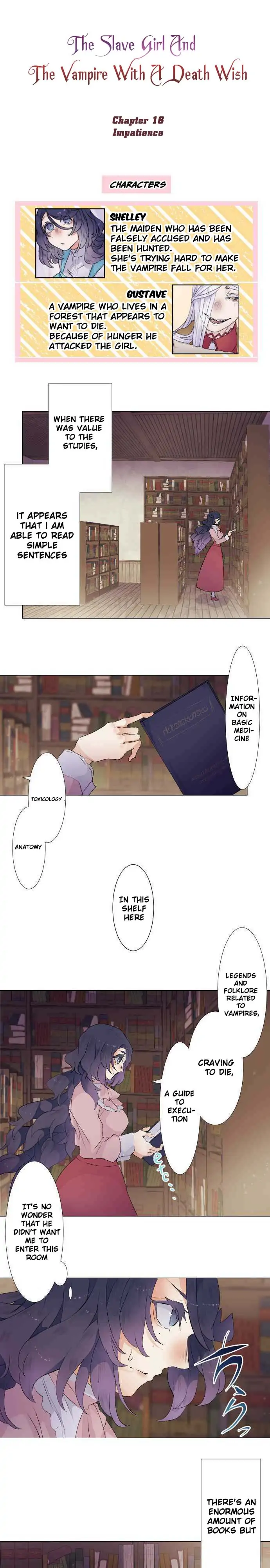 The Slave Girl And The Vampire With A Death Wish Chapter 16 - Page 3