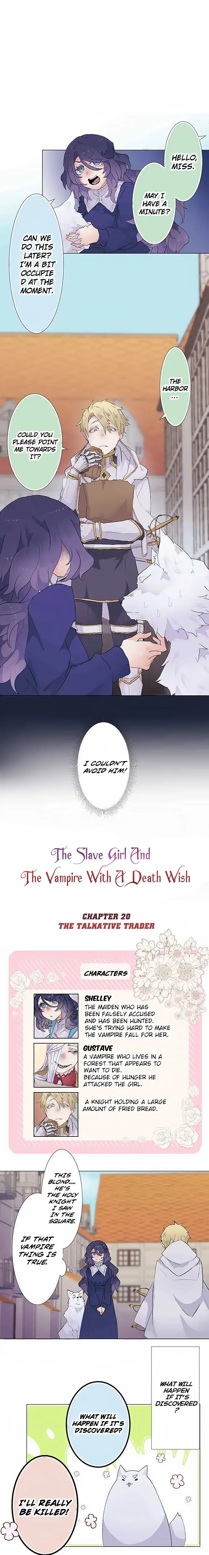 The Slave Girl And The Vampire With A Death Wish Chapter 20 - Page 1