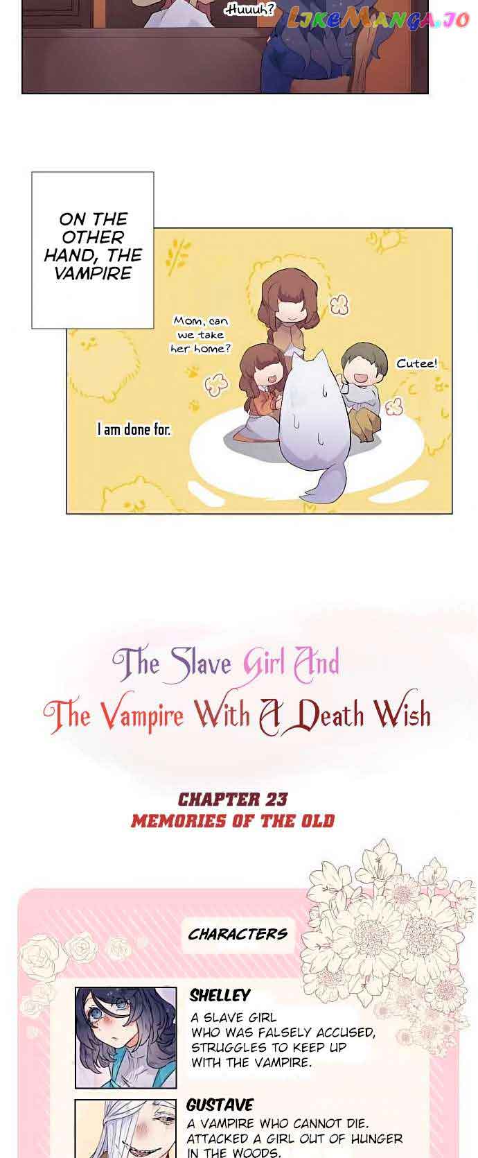 The Slave Girl And The Vampire With A Death Wish Chapter 23 - Page 4