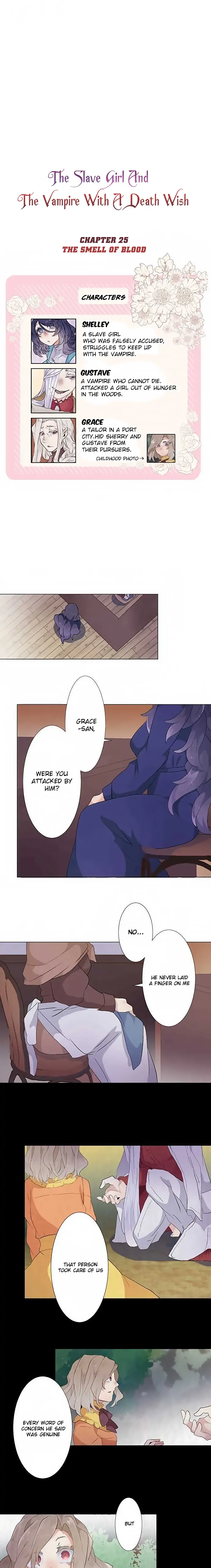 The Slave Girl And The Vampire With A Death Wish Chapter 25 - Page 1