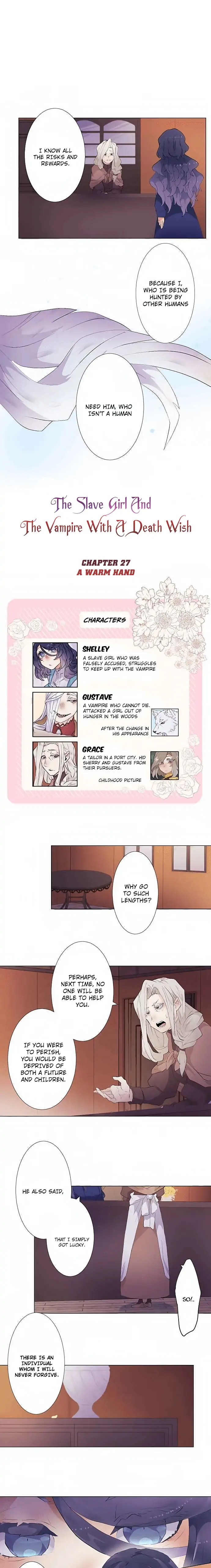 The Slave Girl And The Vampire With A Death Wish Chapter 27 - Page 2