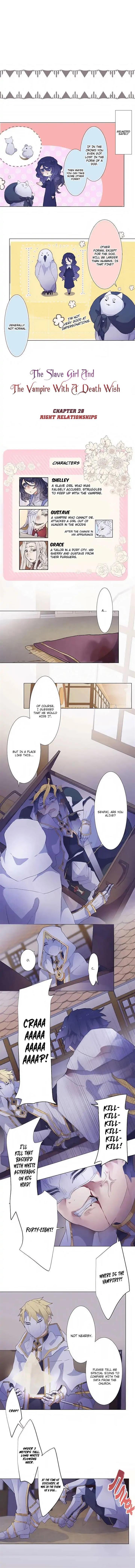 The Slave Girl And The Vampire With A Death Wish Chapter 28 - Page 1