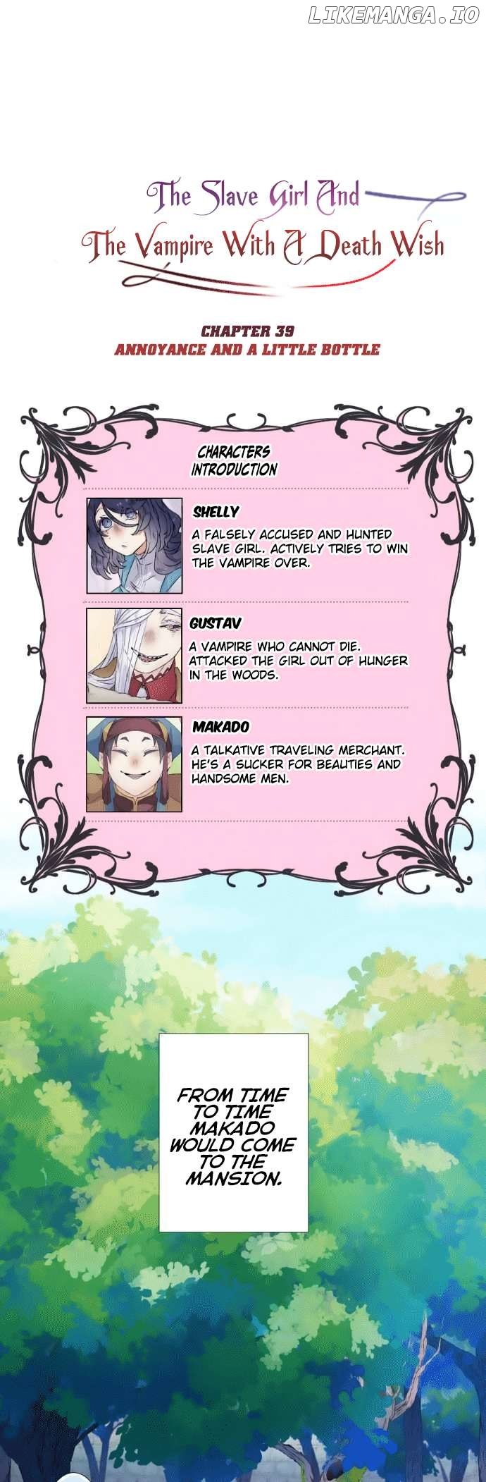 The Slave Girl And The Vampire With A Death Wish Chapter 39 - Page 2