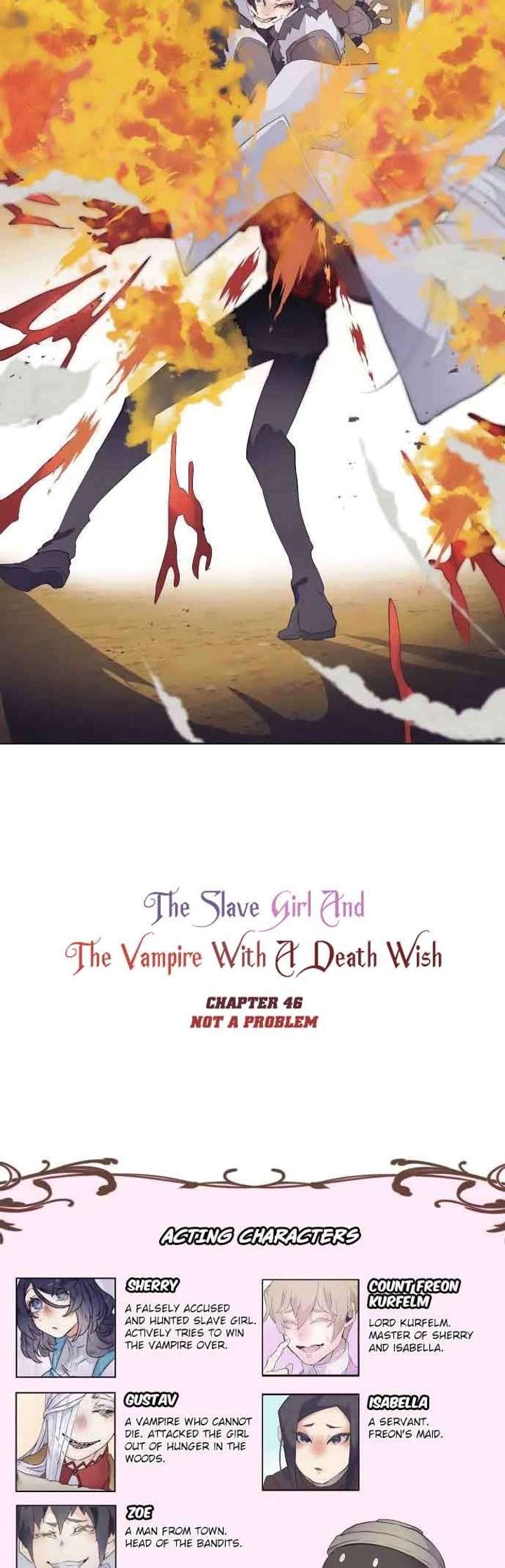 The Slave Girl And The Vampire With A Death Wish Chapter 46 - Page 4