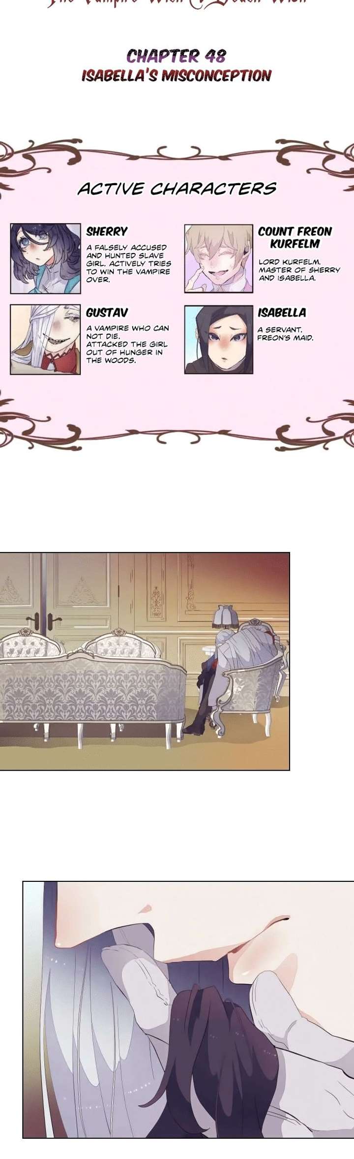 The Slave Girl And The Vampire With A Death Wish Chapter 48 - Page 4