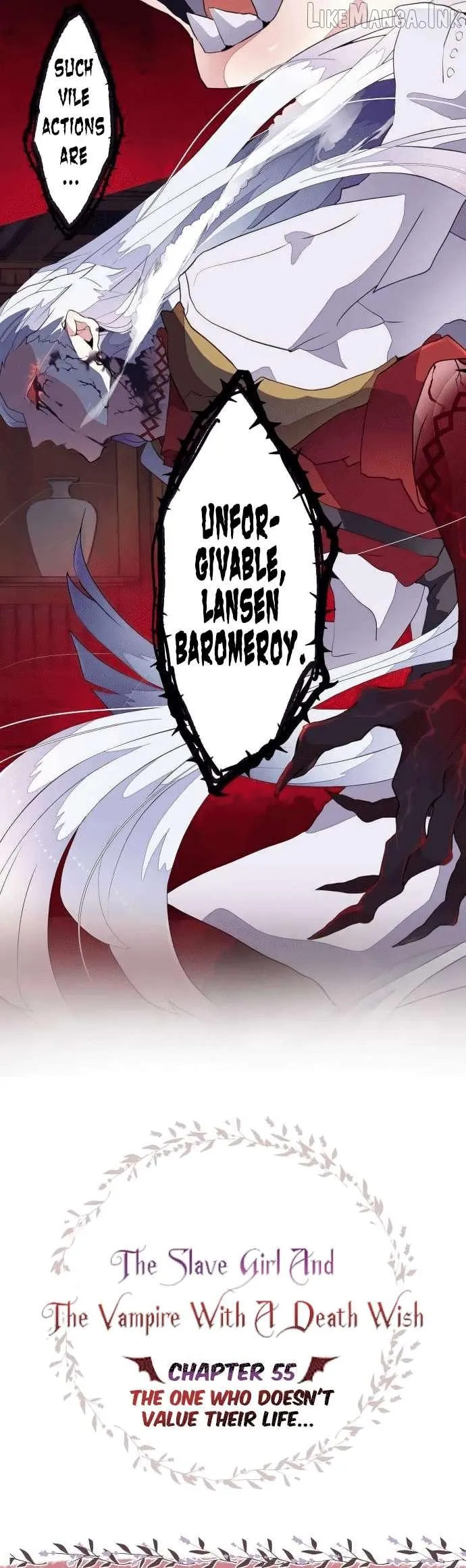The Slave Girl And The Vampire With A Death Wish Chapter 55 - Page 3