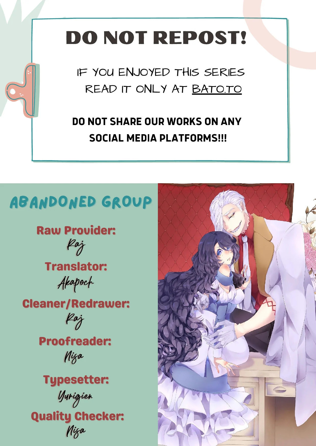The Slave Girl And The Vampire With A Death Wish Chapter 9 - Page 1