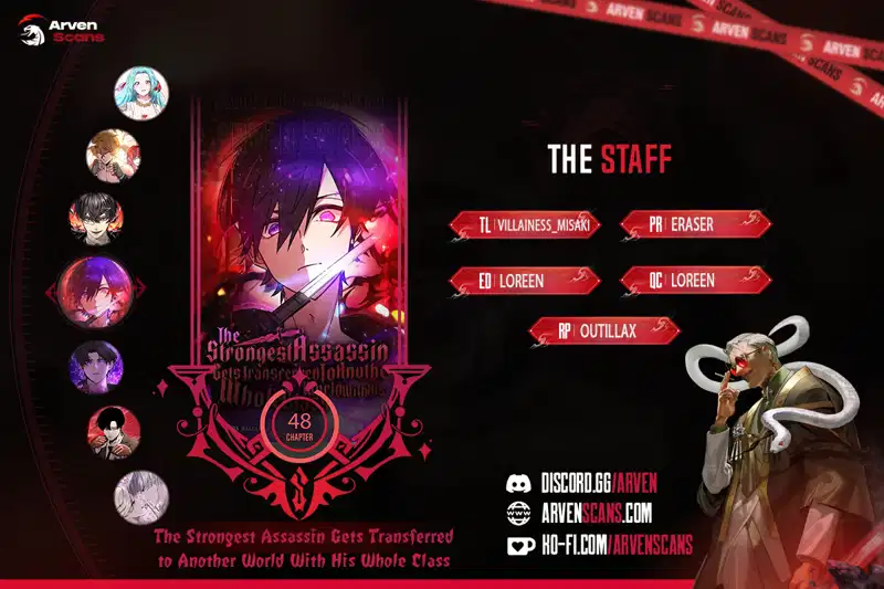 The strongest assassin gets transferred to another world with his whole class Chapter 48 - Page 1