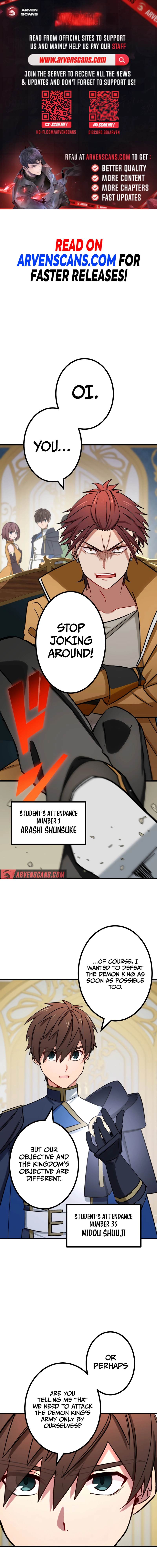 The strongest assassin gets transferred to another world with his whole class Chapter 55 - Page 2