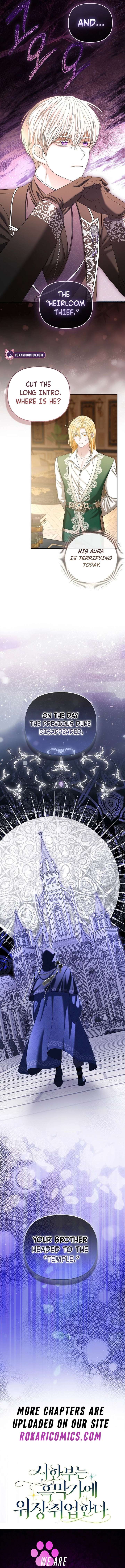 The Terminally Ill Miss Goes Undercover in the Villain’s Household Chapter 35 - Page 15