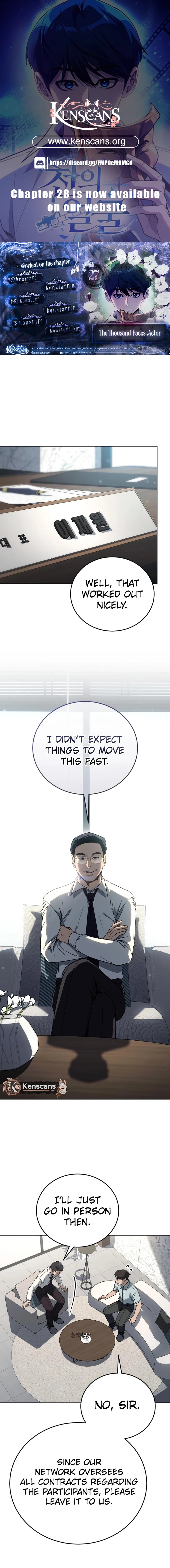 The Thousand Faces Actor Chapter 27 - Page 1