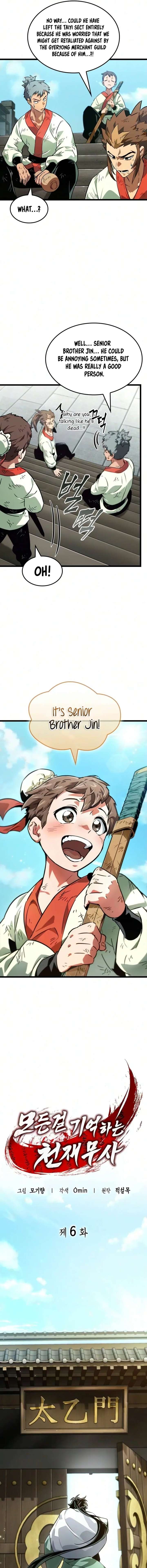 The Unforgettable Genius Martial Artist Chapter 6 - Page 3