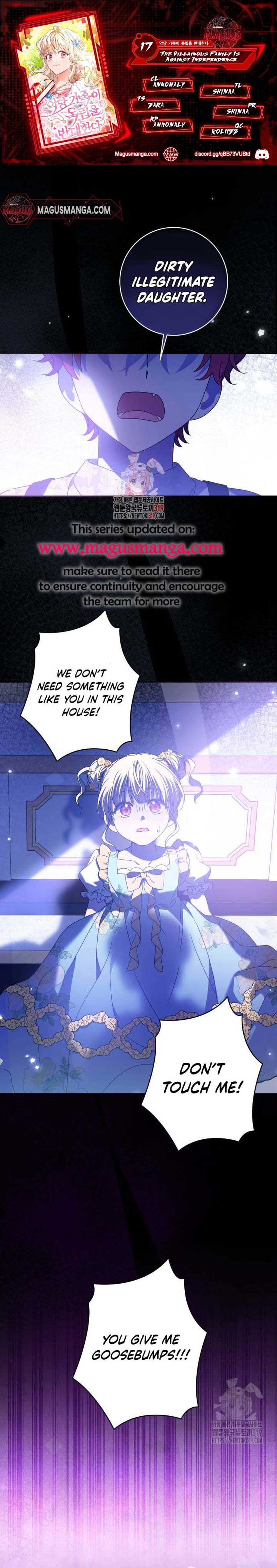 The Villainous Family Is Against Independence Chapter 17 - Page 1