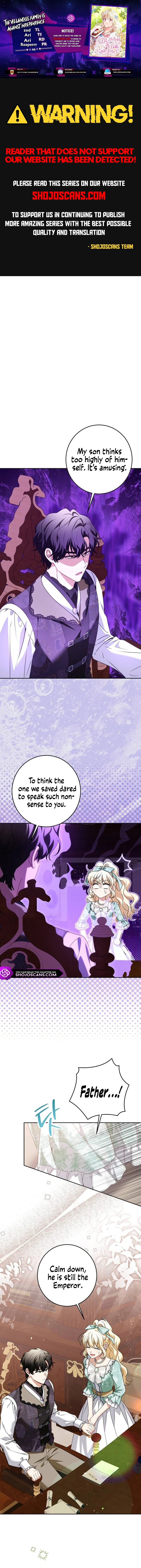 The Villainous Family Is Against Independence Chapter 46 - Page 1