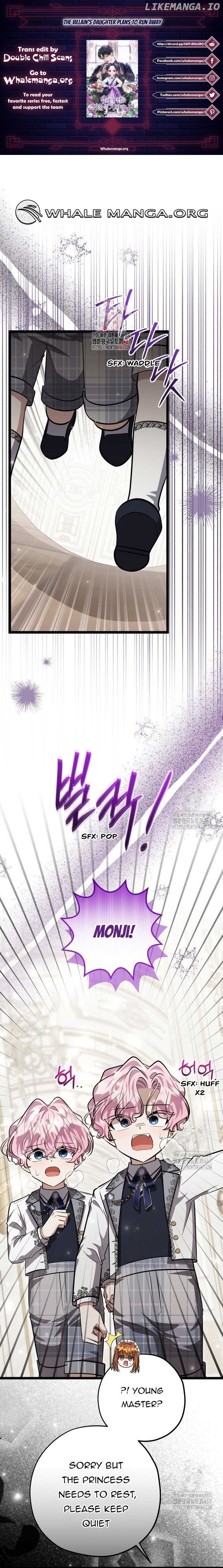 The Villain’s Daughter Plans to Run Away Chapter 53 - Page 1