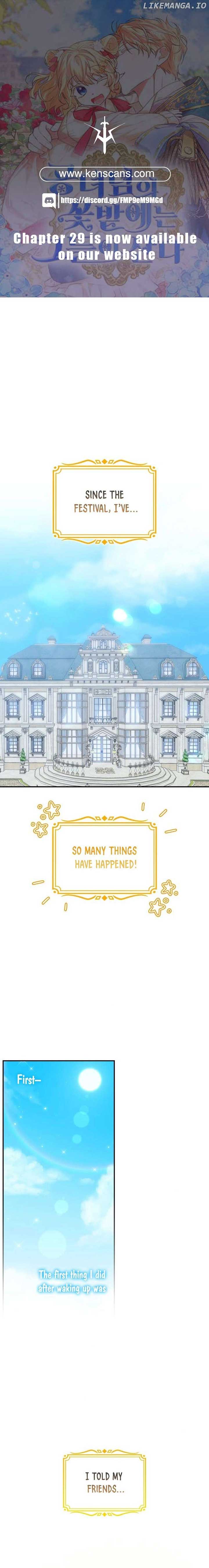 They Live in the Princess’ Flower Garden Chapter 22 - Page 1
